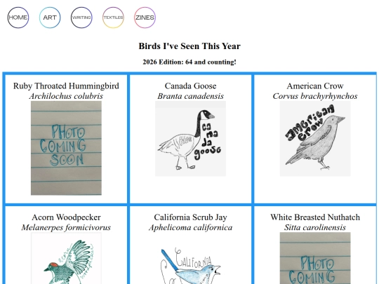 birdlist screenshot