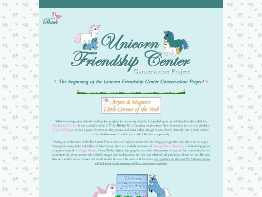 unicorn-friendship-center/conservationproject screenshot