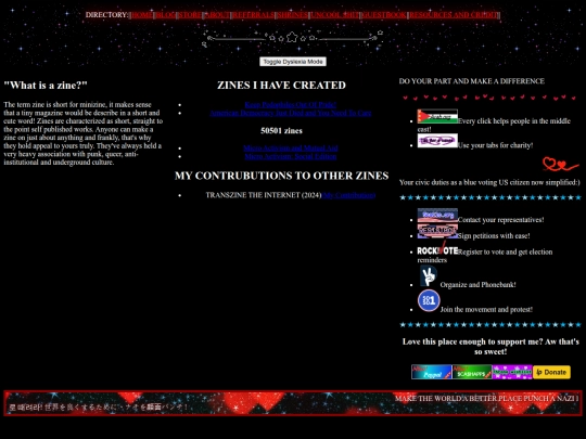 ZINES screenshot