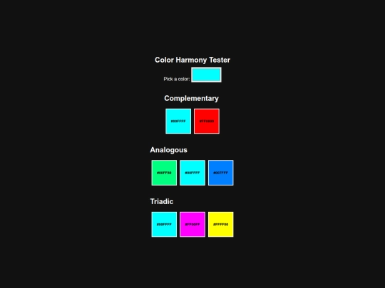 colorharmony screenshot