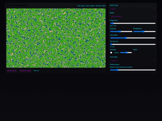 noise screenshot