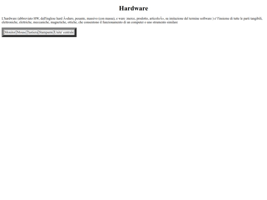 pagine/hardware screenshot