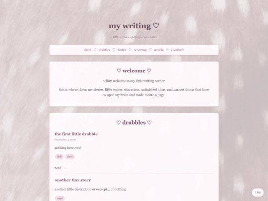Writingstuff screenshot
