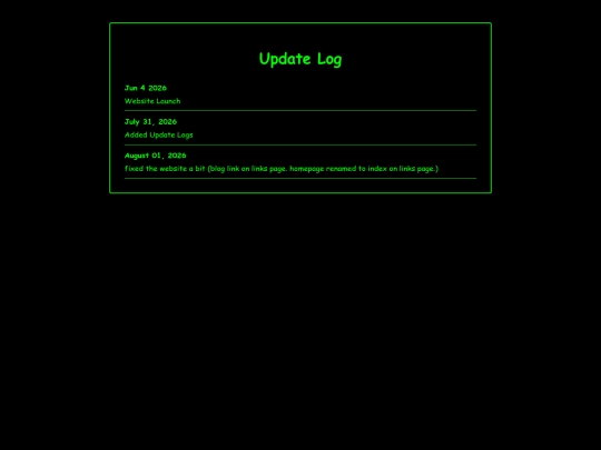 UpdateLogs screenshot