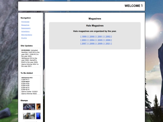 Magazines screenshot