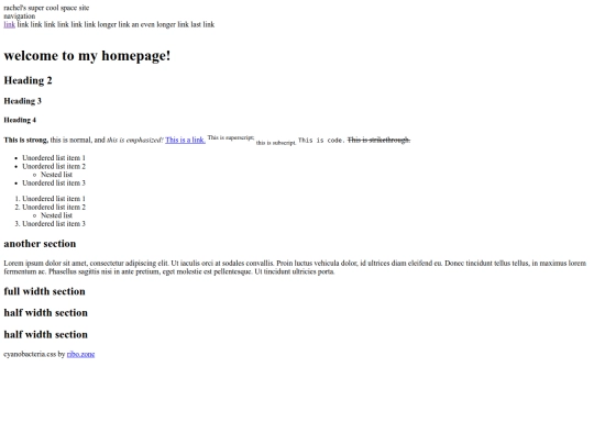 test screenshot