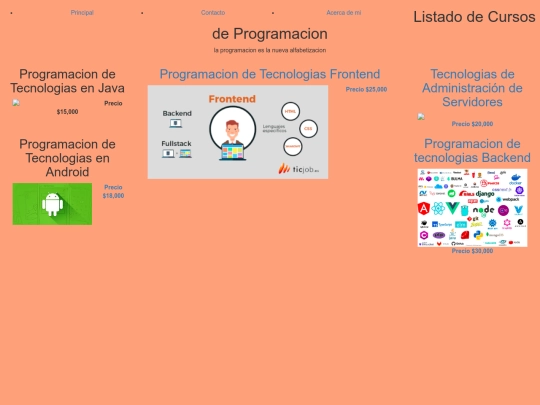 ACTIVIDAD 3.1/MENU screenshot