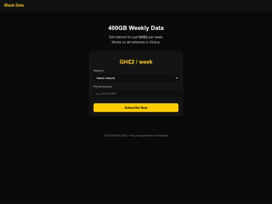 blackdata screenshot