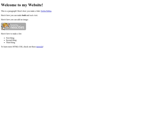 TablasEstilos screenshot