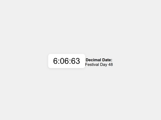 decimalcalendar screenshot