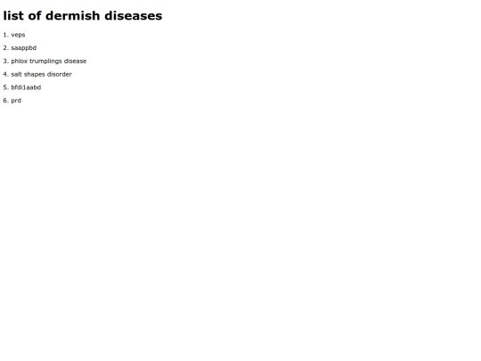 disease screenshot
