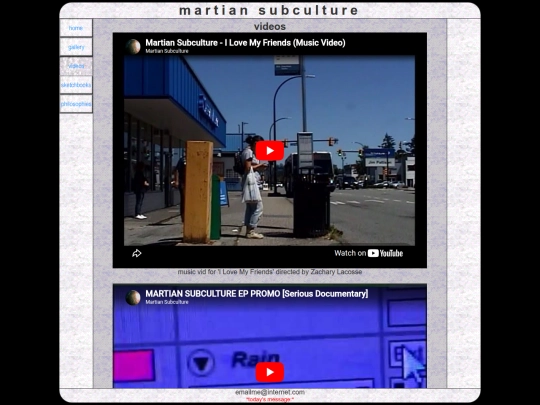 videos screenshot