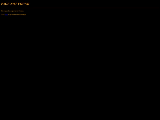 not_found screenshot