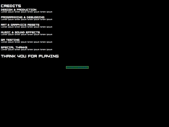 Assets/credits screenshot