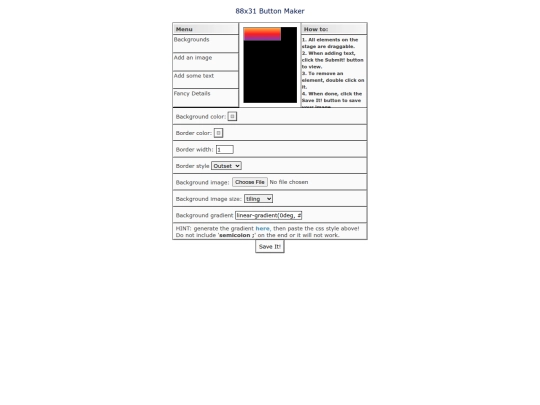 88x31-button-maker screenshot