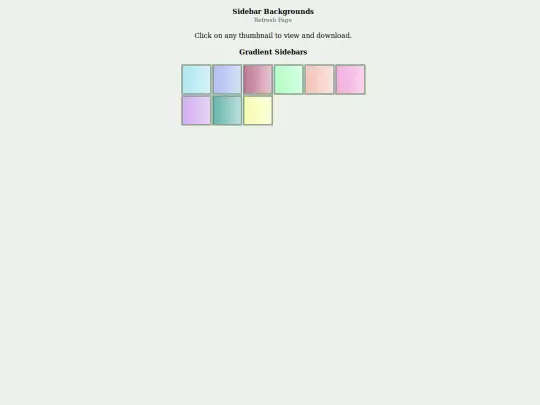 sidebar-backgrounds screenshot