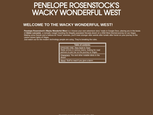 west_index screenshot