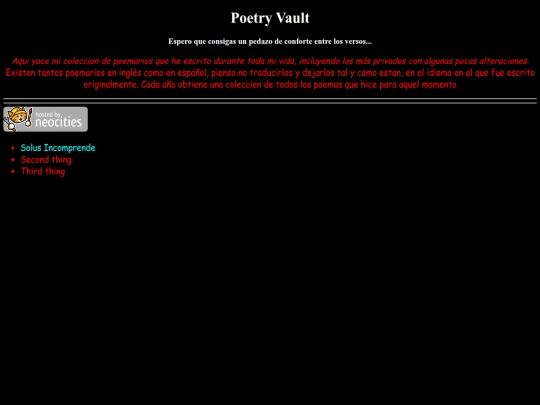 PoetryIndex screenshot