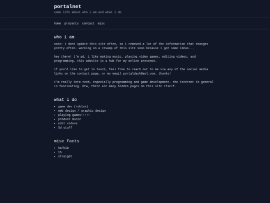 index screenshot