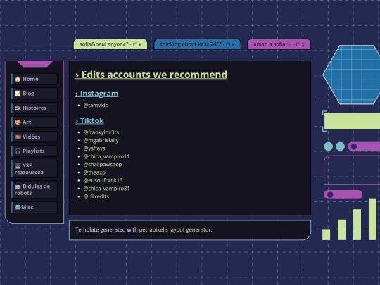 videos/edits-recs screenshot