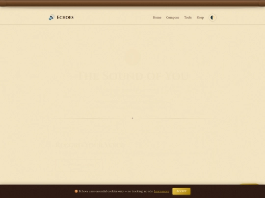 voice screenshot