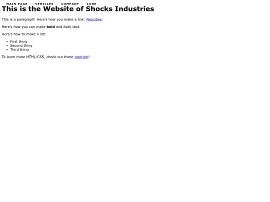 index screenshot