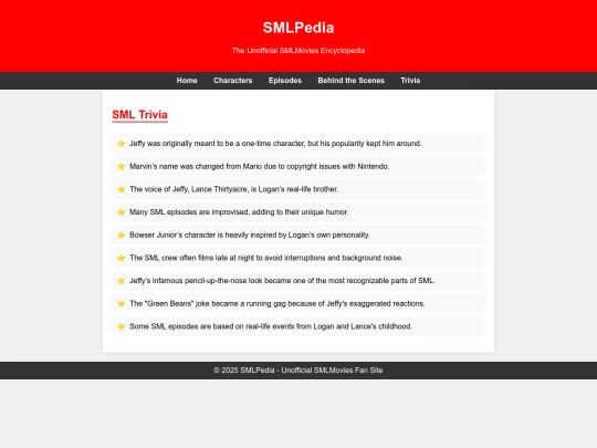trivia screenshot