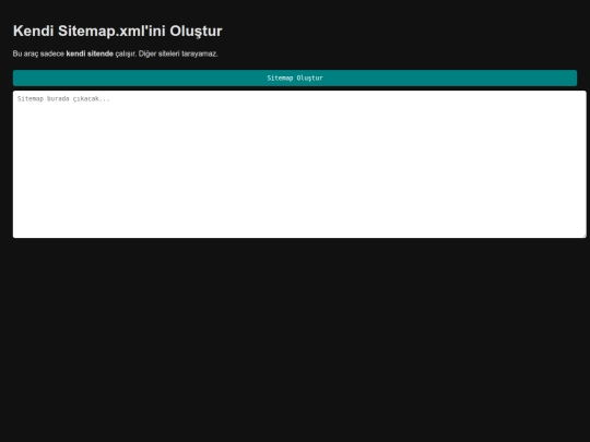 sitemap screenshot