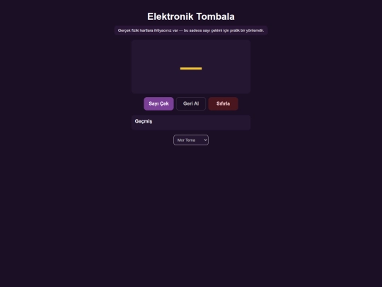 tombala screenshot