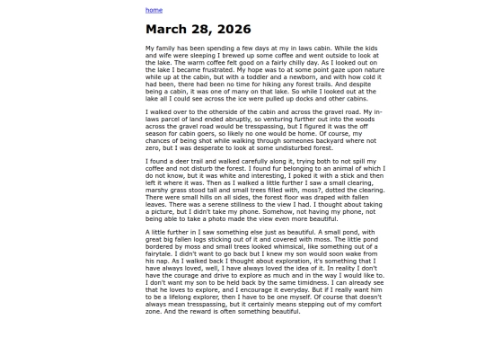 journal screenshot
