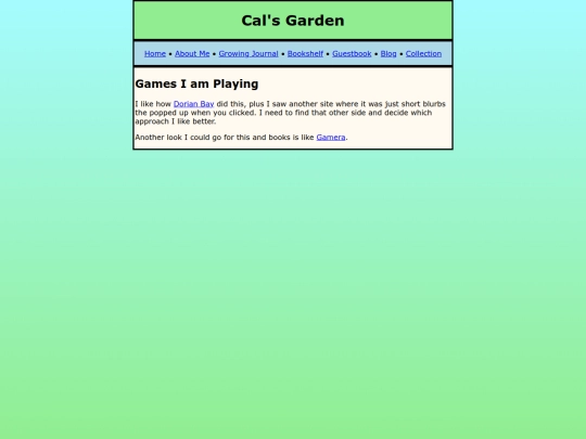 games screenshot