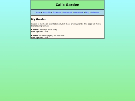 garden screenshot