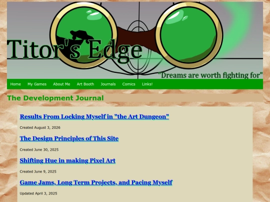 journals/dev-journal-top screenshot