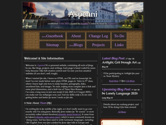 home screenshot