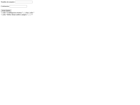 login screenshot