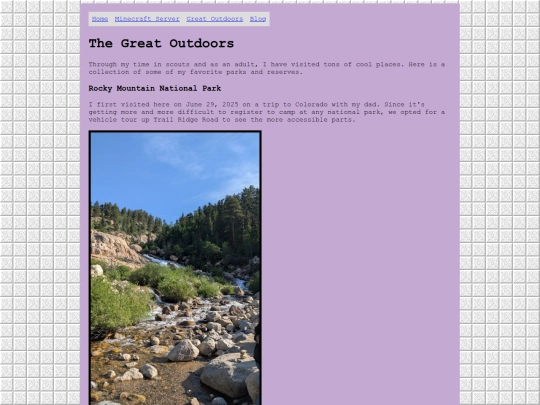 great_outdoors screenshot