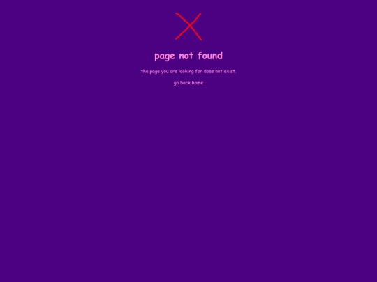 not_found screenshot