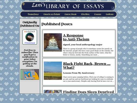 essaylibrary/essays screenshot