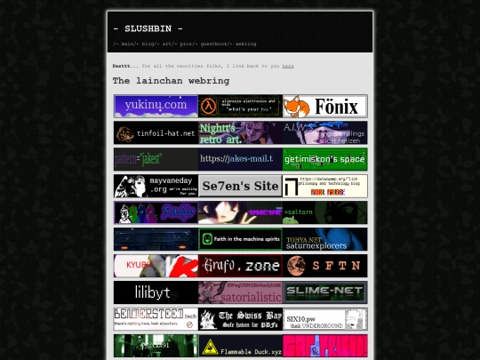 webring screenshot