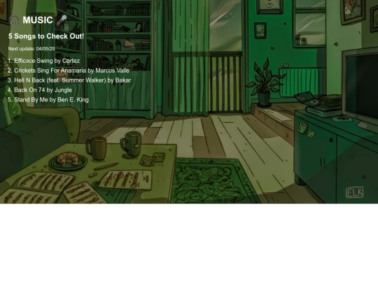 music screenshot