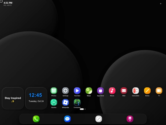 Mini Fusa OS screenshot