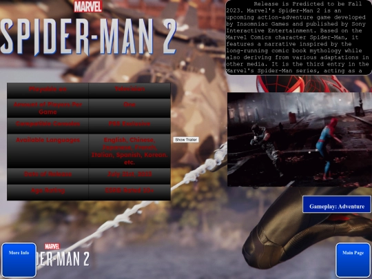 NovemberINFO screenshot