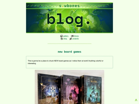blog/archive/newboardgames screenshot