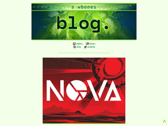 blog/archive/nova screenshot