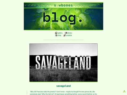 blog/archive/savageland screenshot