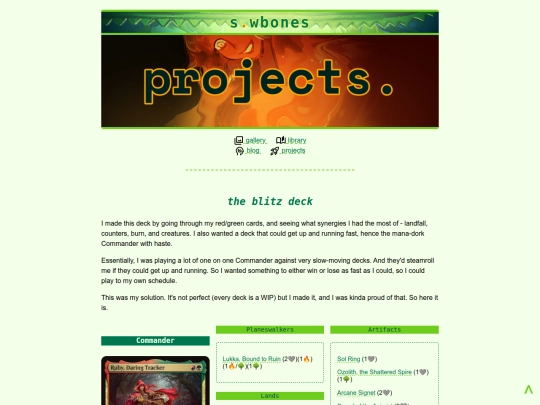 projects/archive/mtgdecks/blitz screenshot