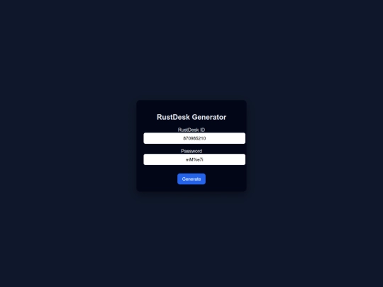 RustdeskRandom screenshot