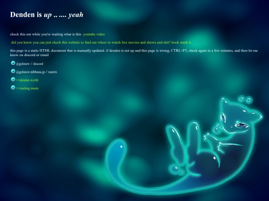 dendendowntime screenshot