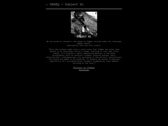 releases/XI screenshot