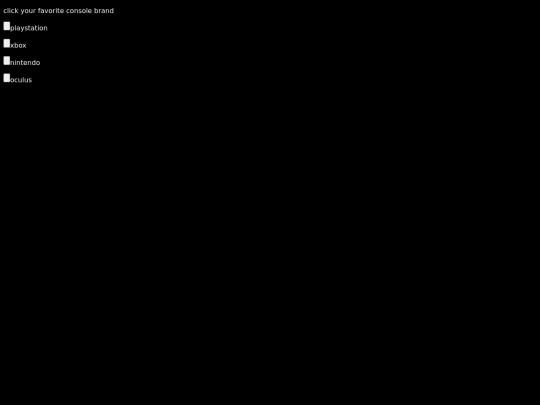 consoles screenshot